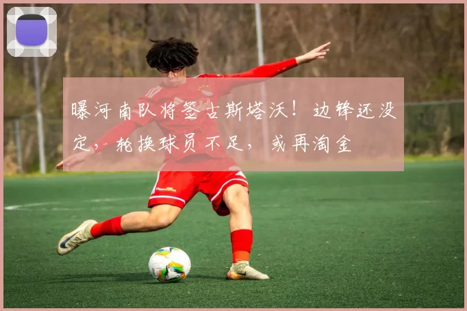 曝河南队将签古斯塔沃!边锋还没定,轮换球员不足,或再淘金